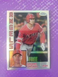 2019 Topps Chrome 1984 84' #25 Shohei Ohtani Anaheim Angels - Bild 1 von 2