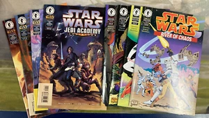 Star Wars River of Chaos #1-4 & Jedi Academy Leviathan #1-4 (Dark Horse) - Picture 1 of 9