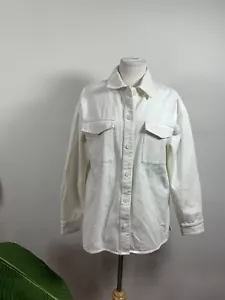 The Drop Women's Demi Loose Fit Shirt Jacket, Size-S - Picture 1 of 12