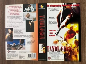 Vintage The Dentist Corbin Bernsen VHS Cover Only - Danish Edition - No Tape - Bild 1 von 3
