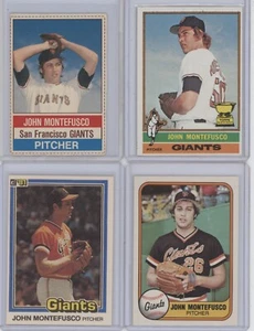 Lot of 11 Different John Montefusco Baseball Cards - Picture 1 of 3