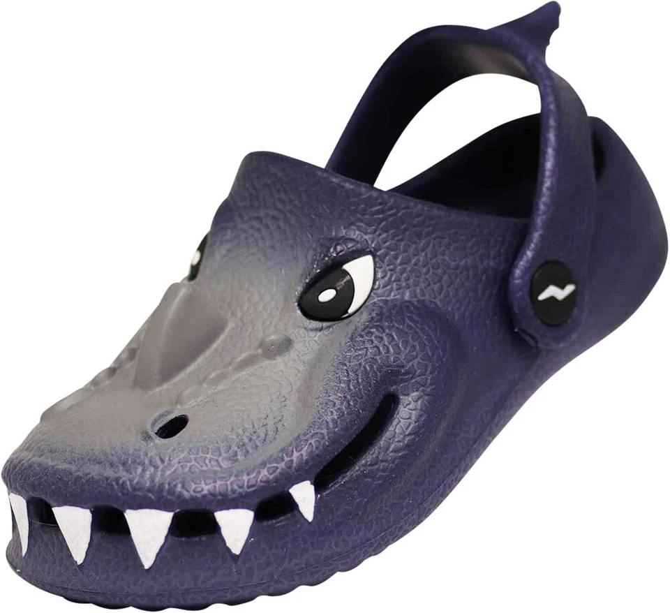 Norty Niño Niña Niños Pequeños Niños Divertidos Sandalia Sin Cordones Zapatilla Zueco Zapato Foto 1 de 1