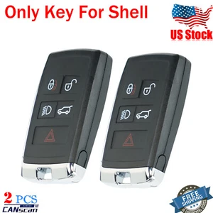 2 Upgraded Smart Remote Key Shell Case for Land Rover Range Rover Sport Evogue - Picture 1 of 7
