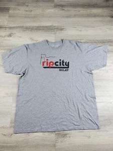 Portland Trailblazers basketball Blazers RIP CITY Relay T Shirt Tee *Read* - Picture 1 of 8