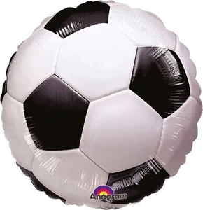 Amscan 18 Inch Soccer Ball Football Foil Balloon - Imagen 1 de 1
