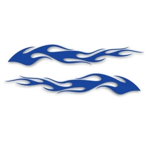 Flame Decal Set Hot Rod Graphic Body Car Truck Vinyl sticker 4" - 71" -ANY COLOR - Picture 1 of 1