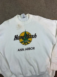 Vintage Hash Bash Ann Arbor Michigan Hard Hash Sweatshirt mit Rundhalsausschnitt Gr. Herren XL - Bild 1 von 12
