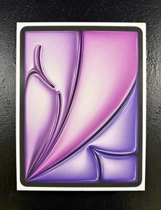 Apple iPad Air 13” M2 Wi-Fi Purple 128GB MV2C3LL/A *NEW SEALED* - Picture 1 of 4