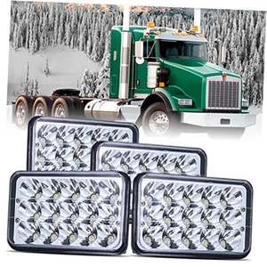  4x6 LED Leuchten Fern Abblendlicht Licht Weiß Rechteckig 4x6 Zoll LED Leuchten 4 Stück - Bild 1 von 8