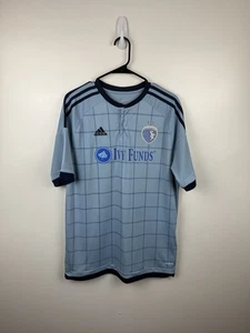 Adidas Zusi #8 Sporting KC Kansas City MLS Trikot hellblau Gr. XL Ivy Funds - Bild 1 von 8