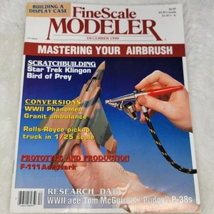 FineScale Modeler Vol 8 #08 Dec 1990 Modeling Magazine VG - Picture 1 of 3