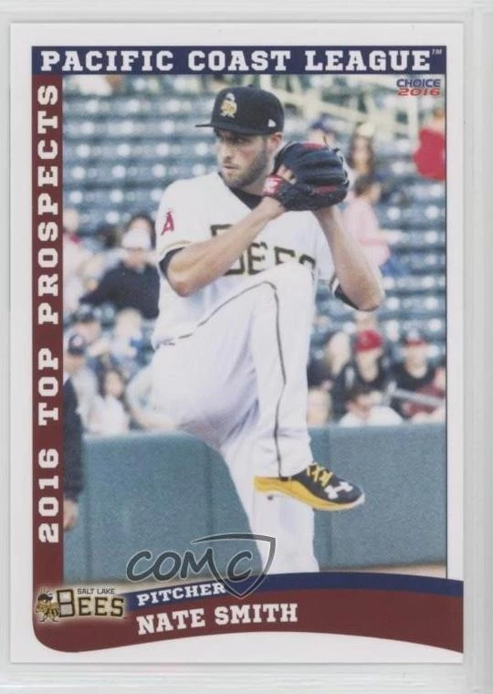 2016 Choice Pacific Coast League Top Prospects Nate Smith #33 - Image 1 of 2