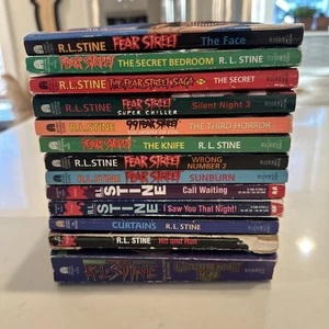 R.L. Stine Fear Street - 13 Taschenbücher Konvolut Vintage 90’er - Bild 1 von 13
