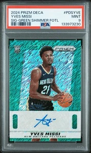 2024-25 Prizm Deca Yves Missi Auto /25 RC - Bild 1 von 3