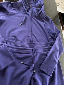 Champion Sweat Suit Adult XL Red Track Set Sweatshirt Sweatpants Womens - Picture 1 of 23