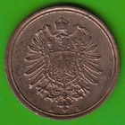 Münze Kaiserreich 1 Pfennig 1876 A knappes vz gereinigt nswleipzig