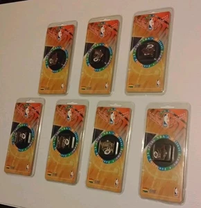 Vintage 1995 Denver Nuggets Lot of 7 Trading Pins NOS Imprinted Products NBA - Picture 1 of 4