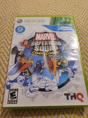 Microsoft Xbox 360 Marvel Super Hero Squad Combate em Quadrinhos - Testado - Funciona - Imagem 1 de 4