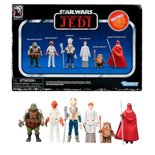 STAR WARS Retro Collection STAR WARS: Return of the Jedi Multipack 6-Pack 3.75" - Image 1 of 4