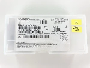 **PACK OF 14** Corning 95-200-41-Z Unicam Connector Pretium 8.3 um SC SM OS2 - Afbeelding 1 van 2