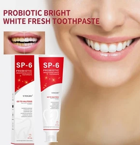 140g Super Probiotic SP-6 Toothpaste, Probiotics Bright White Toothpaste - UK - Picture 1 of 19