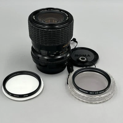 Lente Sigma 35-70mm f/2.8-4 Zoom Master com montagem Nikon F + 2 filtros *LEIA* - Imagem 1 de 4