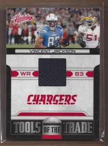 2011 Absolute Memorabilia Tools the Trade Red #5 Vincent Jackson Jersey /250 FB - Picture 1 of 1