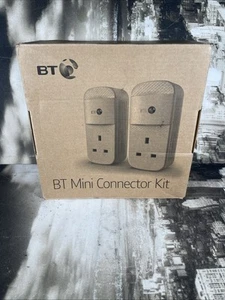 BT Broadband Extender Mini Connector V2 Kit Powerline Adapters 1GB - New - Afbeelding 1 van 2