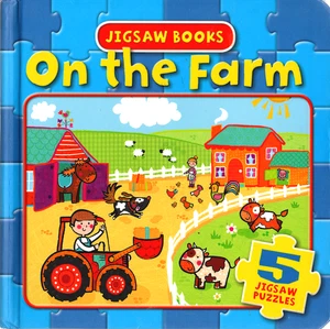 Jigsaw Books: On the Farm - 5x Childrens 9  Piece Jigsaw Puzzles, Good, COMPLETE - Picture 1 of 3