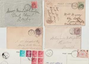 1898/1981 6 x WESTMORLAND POSTAL HISTORY - RINKFIELD SANDYLANDS RAVENSTONEDALE - Picture 1 of 2