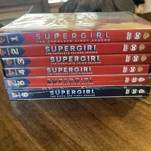 DC Supergirl: Seasons 1-6 The Complete Series (DVD SET) 5 And 6 Sealed - Imagen 1 de 7
