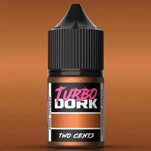 Turbo Dork: Two Cents Metallic Acrylic Paint 22ml - Picture 1 of 2