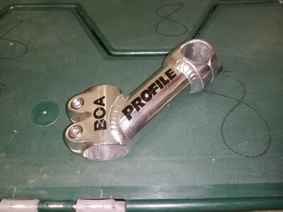Profile Design BOA Chrome Stem - 100mm 25.4mm clamp 1-1/8" steerer 40 deg. - Image 1 of 4