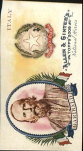2009 Topps Allen and Ginter Mini National Heroes #NH6 Giuseppe Garibaldi - NM-MT - Picture 1 of 2