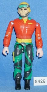 1986 LANARD THE CORPS PILOT GUNNER O'GRADY G.I. Joe 3.75 inch Figure #2 - Picture 1 of 2