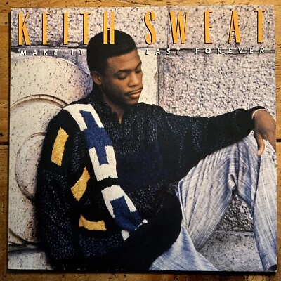 KEITH SWEAT / – MAKE IT LAST FOREVER - ORIGINAL 1987 960793 VINYL LP. - Image 1 of 4