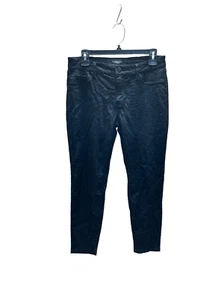 Liverpool Jeans Company Size 8 29 Petite Black textured Skinny Pants - Picture 1 of 5