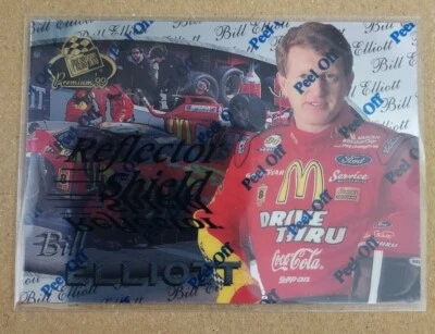 1999 Press Pass Bill Elliott Premium reflections chrome SP /1975 McDonalds Car - Image 1 of 2