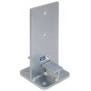Fence Base Support Brackets Concealed Shoe Heavy Duty Galvanised Design for Perg - Picture 1 of 22