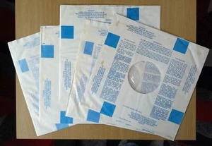 Decca UK Blue Square Stereo 12" Inner Sleeves ( Lot of 5) Rolling Stones etc - Picture 1 of 1