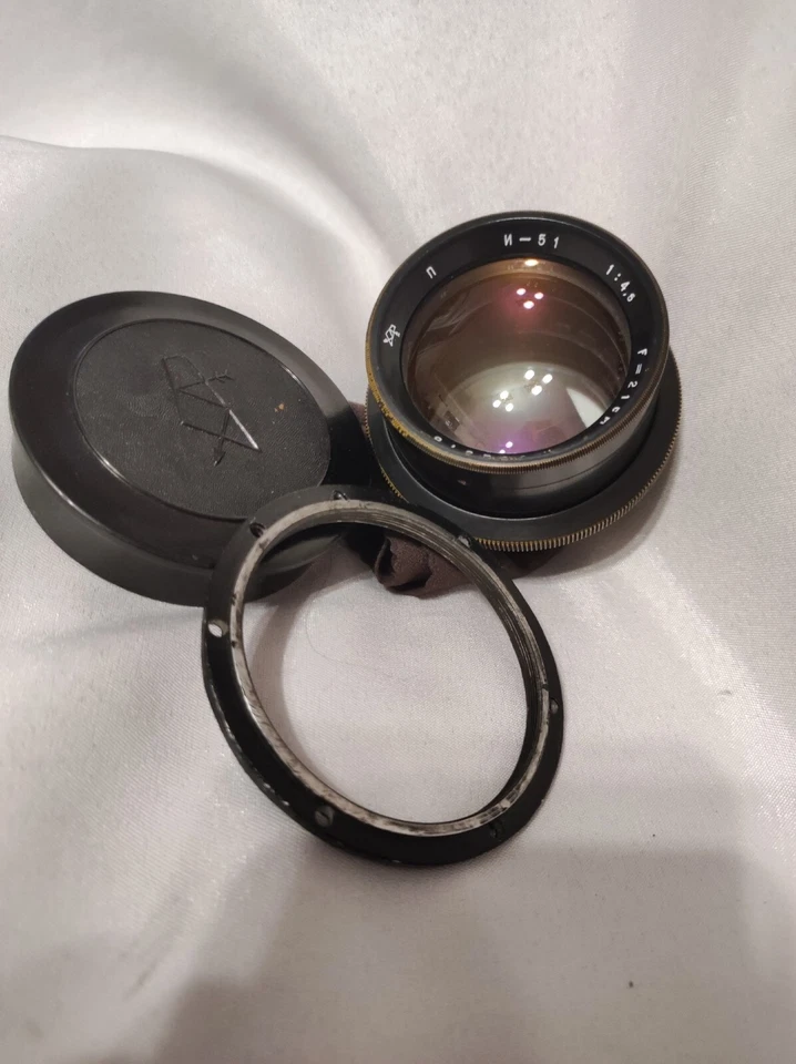 Objetivo Industar 51 210mm F/4.5 para cámara gran formato 13x18 cm FKD FKM Foto 1 de 4