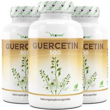 Quercetin - 360 Kapseln á 500 mg - Japanischer Schnurbaum-Blütenextrakt - Vegan