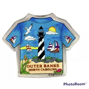 Imán de nevera recuerdo de viaje “Outer Banks North Carolina” 2,25 x 2” - Imagen 1 de 2