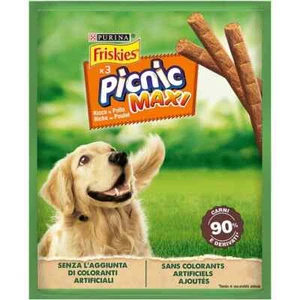 DOG SNACKS PURINA DRY DOG FOOD DOG TRAINING STICK 3xFRISKIES MAXI CHICKEN STICKS - Picture 1 of 4