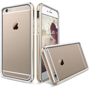 VERUS Apple iPhone 6 Ultra Slim Metal Aluminum Bumper Buckle Case, Champagne - Photo 1 sur 3