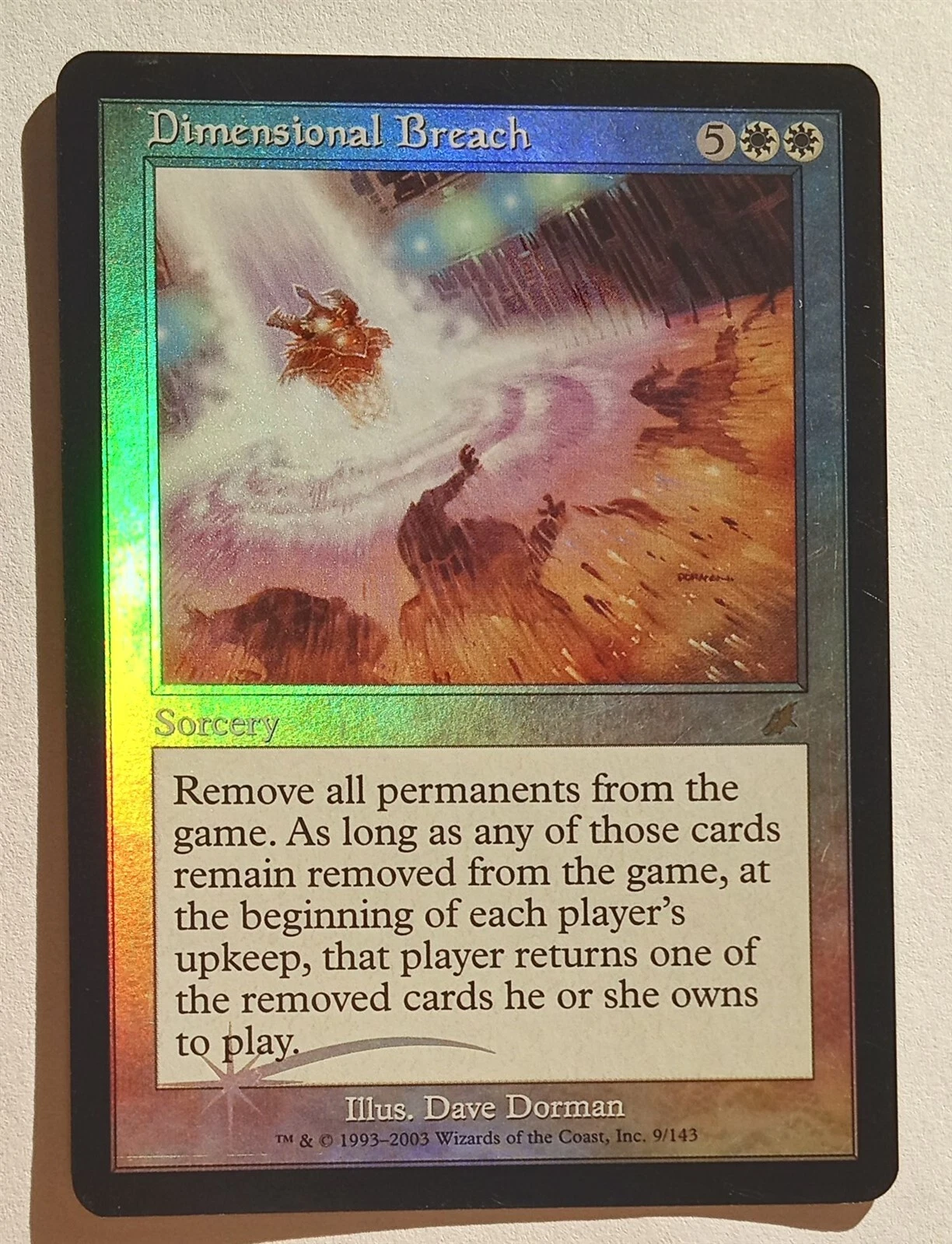 Magic MTG - Dimensional Breach (Foil) - Scourge Rare - NM