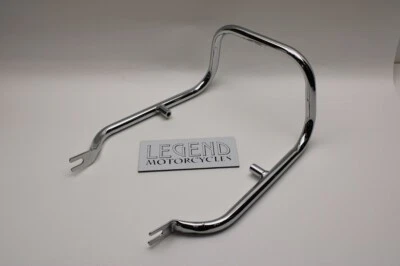 NUEVO Suzuki GT380 Cromado Riel de Agarre Trasero/Manija de Pasajeros Pilón - Imagen 1 de 3