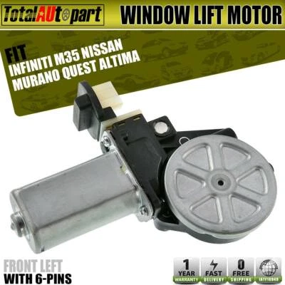 Motor elevador ventana delantero izquierdo infiniti ex35 ex37 fx50 g25 g35 m35 80731eh100 Foto 1 de 4