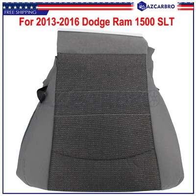 Cubierta de asiento de tela inferior del conductor para Dodge Ram 3500 SLT 2013-2018, Power Wagon Foto 1 de 4