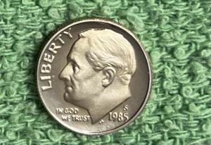 1985-S **PROOF** ROOSEVELT DIME - NICE COIN - L@@K AT PICTURES!!!!! - Picture 1 of 1